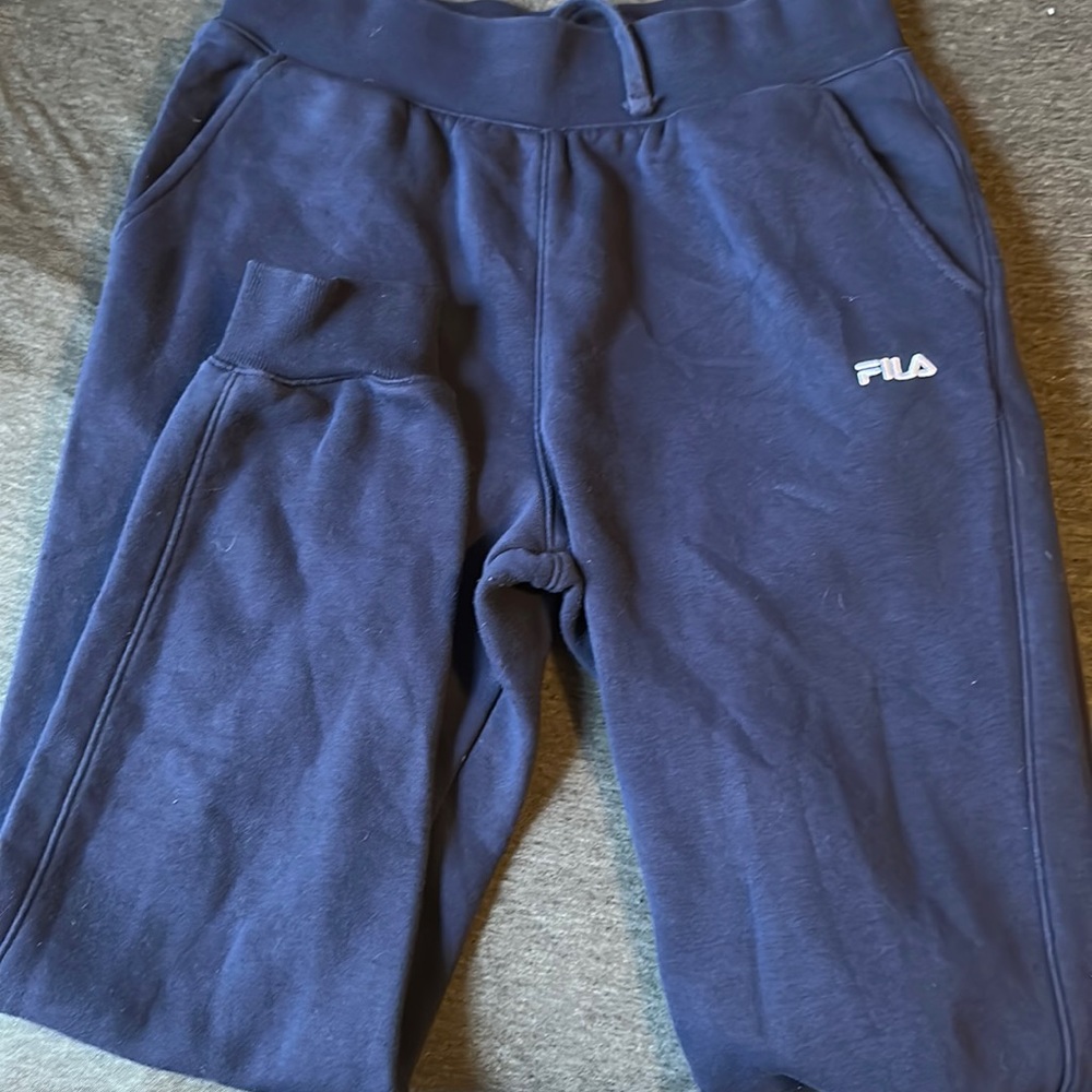 navy blue sweatpants